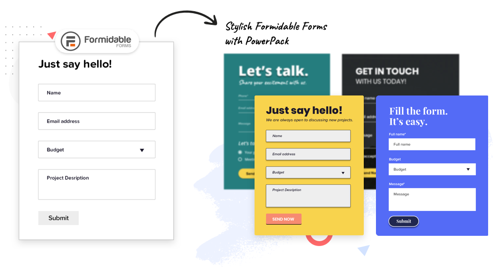 Formidable Forms Widget For Elementor Formidable Forms