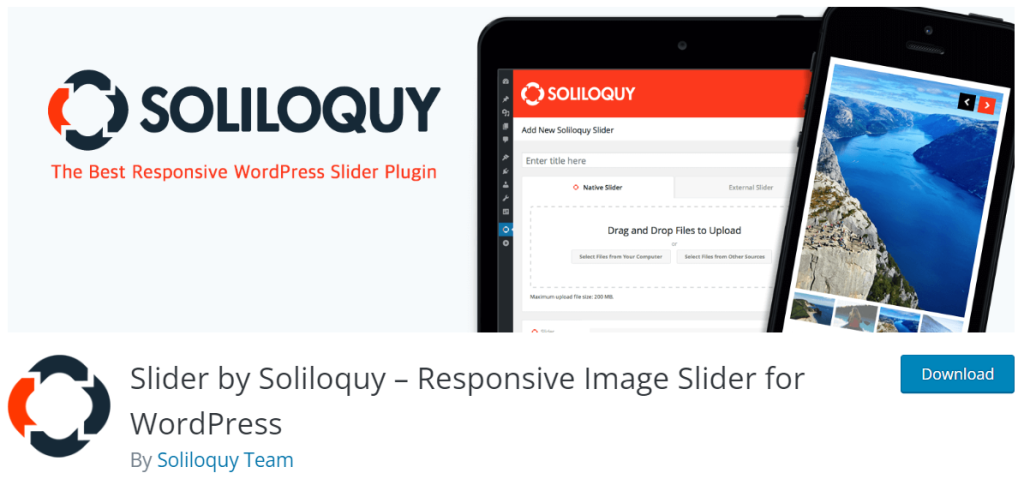 Soliloquy Plugin for WordPress Websites