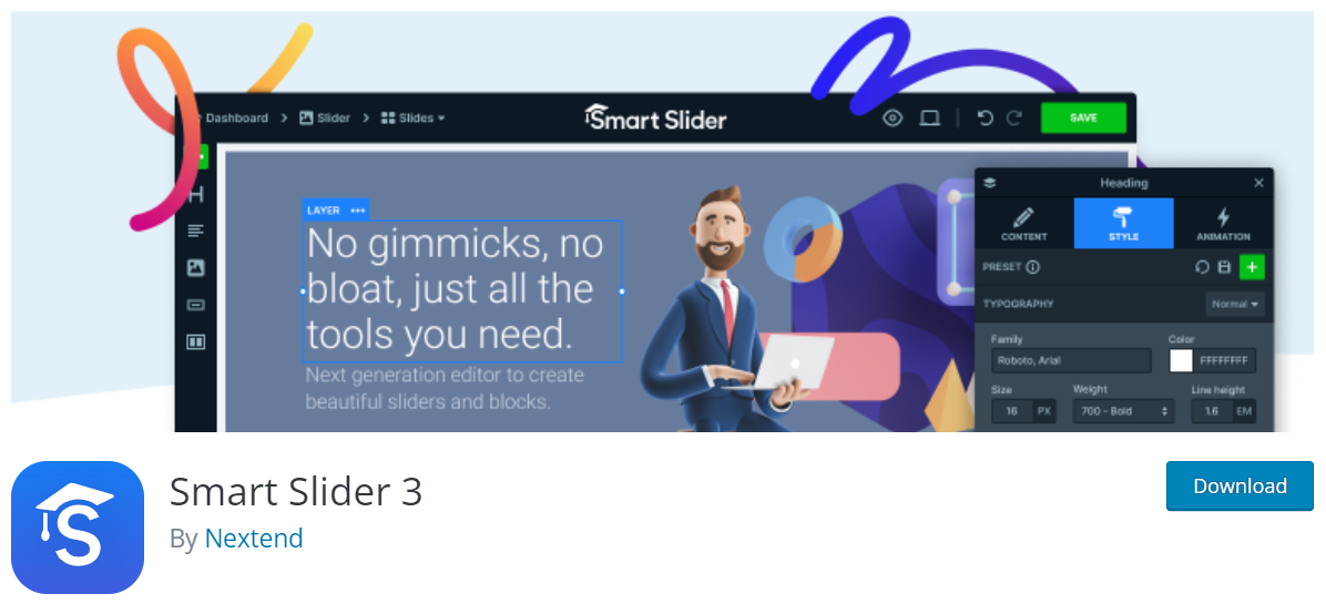 Smart Slider 3 Plugin for WordPress Websites